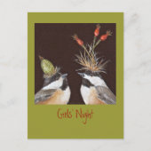 Meisjes-Night-uitnodiging briefkaart (Voorkant)