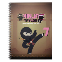 Meisjes NINJA Tiptoppen Karate Warrior Roze Zwart