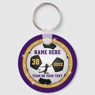 Meisjes Paars Goud Goedkope Gepersonaliseerde Voet Sleutelhanger