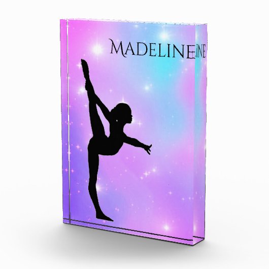 Meisjes Paarse gradiënt Fotoblokken (Rechts)