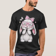 Meisjes Pasen Cute Bunny Gezicht Roze Pasen Kinder