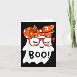 Meisjes Peuter Happy Halloween Ghost Met Bandana S Kaart