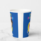 Meisjes Pool Party Schattigee Custom Kids Verjaard Papieren Bekers (Rechts)