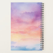 Meisjes Rainbow Gradient Sky 2025 Jaarlijks Wekeli Planner (Achterkant)