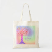 Meisjes Rainbow Sparkles Tote Bag (Voorkant)