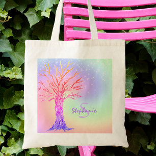 Meisjes Rainbow Sparkles Tote Bag