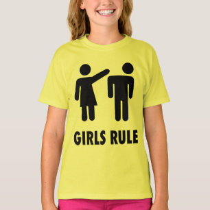 MEISJES REGEL grappige Kinder T-shirts