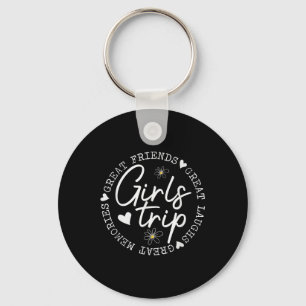 Meisjes reis bijpassende Besties zomervakantie rei Sleutelhanger