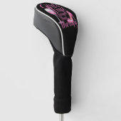 Meisjes reis goedkoper dan therapie weekend wijnfe golfheadcover (Schuin)