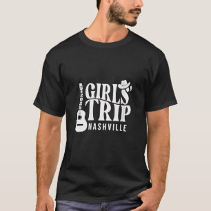 Meisjes reis Nashville 2025 vakantie zomer T-shirt