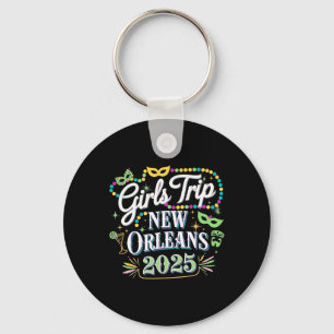 Meisjes reis New Orleans 2025 Mardi Gras Sleutelhanger