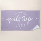 Meisjes reizen goedkoper dan aangepaste vaccinatie strandlaken (Voorkant)