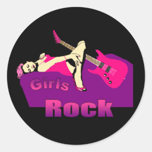 Meisjes Rock Sticker