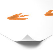 Meisjes Roze Dinosaurus Kinderen Verjaardag Welkom Perfect Poster (Hoek)