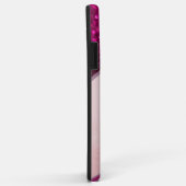 Meisjes roze glitter Sparkles Monogram Case-Mate iPhone Case (Achterkant/rechts)