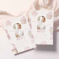 Meisjes 'Roze Twee Sweet Snoep Ice Cream 2e Verjaa