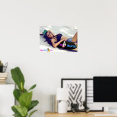 Meisjes Schaats ook! Poster (Thuiskantoor)