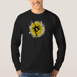 Meisjes Schaatsen Schaatser Motivatie IJsdanser F T-shirt