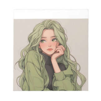 Meisjes schattig notitieblok