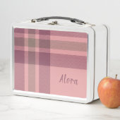 Meisjes Schattig Roze Plaid Kinder (In situ)