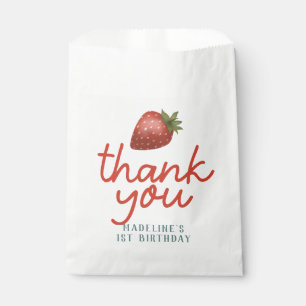 Meisjes Schattige Berry Eerste Kinder 1e verjaarda Bedankzakje