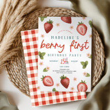 Meisjes Schattige Berry Eerste Kinder Zomerverjaar