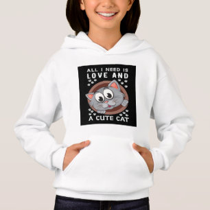Meisjes Schattige Cat Pullover Hoodies & Sweatshir
