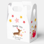 Meisjes Schattigee Roze Verjaardag Pawty Dogs Bedankdoosjes (Geopend)