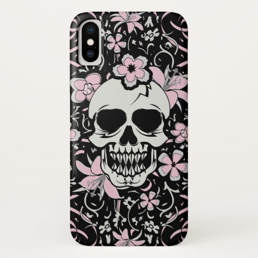 Meisjes  schedel Case-Mate iPhone case (Achterkant)