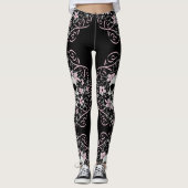 Meisjes  schedel leggings (Voorkant)