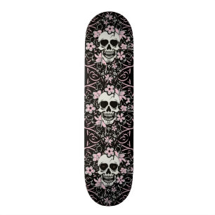 Meisjes schedel skateboard