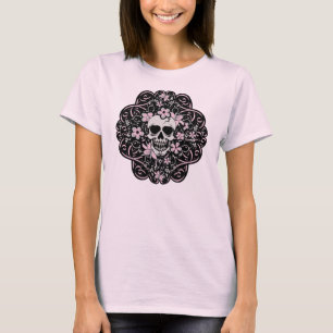 Meisjes  schedel t-shirt