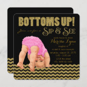 Meisjes sip and see kaart (Voorkant / Achterkant)