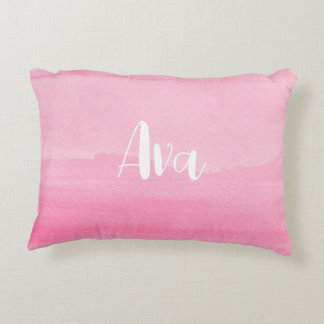 Meisjes Slaapkamer Decor met Naam Accent Kussen