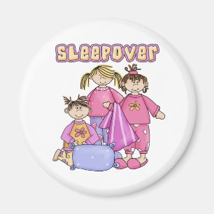 Meisjes Slapepover Magneet