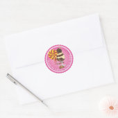 Meisje's Snoep Party Favor Verjaardag Sticker (Envelop)