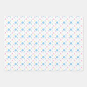 Meisjes Softbal Speler Sterren Inpakpapier Vel (Voorkant)