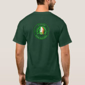 Meisjes St Patrick's day drink team T-shirt (Achterkant)