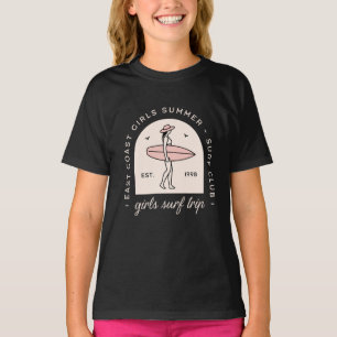 Meisjes surf trip surfen club beste vriendinnen sq t-shirt