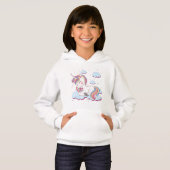 Meisjes sweatshirt hoodie (Voorkant volledig)