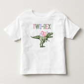 Meisjes T-Rex Shirt (Voorkant)