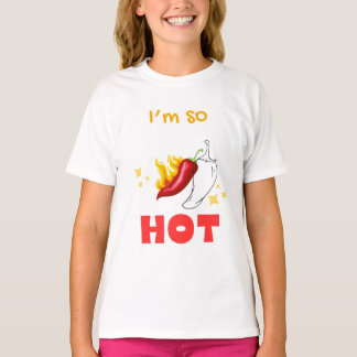 meisjes t shirt dragen en warmte!