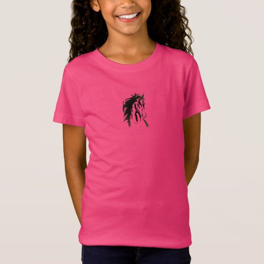 MEISJES T SHIRT KUNST EN DESIGN STIJL (Voorkant)