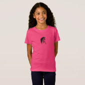 MEISJES T SHIRT KUNST EN DESIGN STIJL (Voorkant volledig)