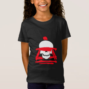 Meisjes T-shirt met grafische afbeelding van sched