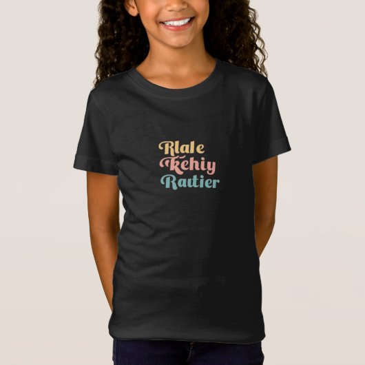 Meisjes' T-Shirts (Voorkant)