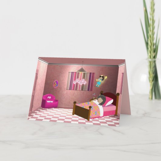 Meisjes Tandenfee Kaart 2 (Voorkant)