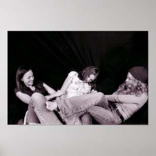 Meisjes tikken poster