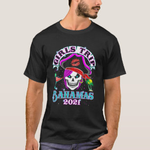 Meisjes Trip Bahamas 2021 vrijgezellenfeest T-shirt