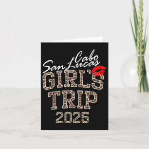 Meisjes Trip Cabo San Lucas 2025 Vrouwen Weekend B Kaart